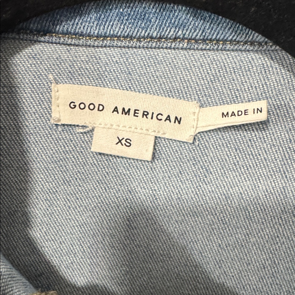 Good American XS – Fit For Success Denim Jumpsuit - Picture 7 of 9